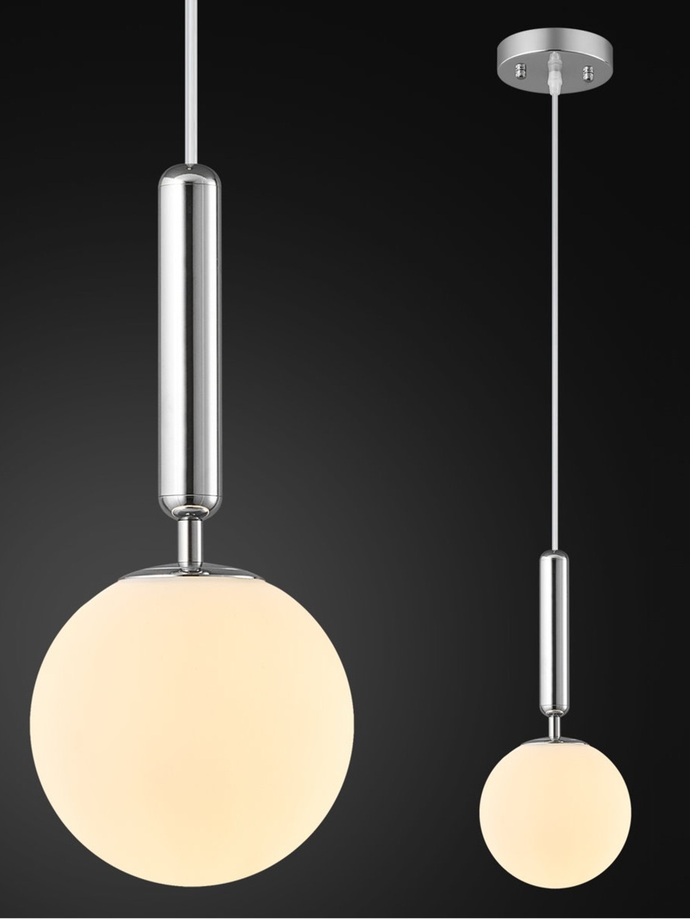 New MCM Globe Pendant Light